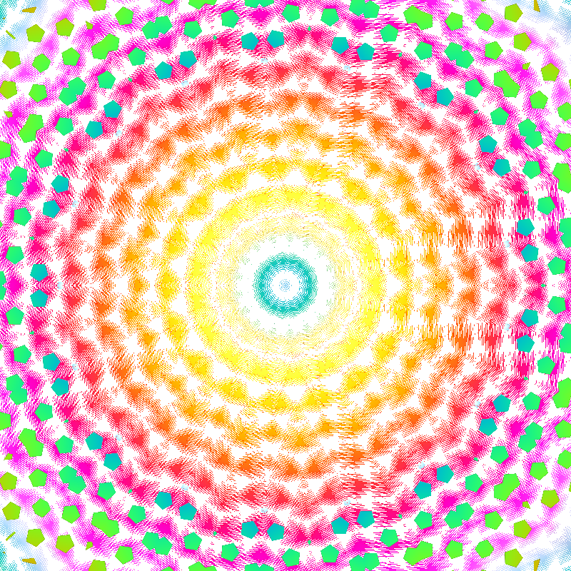 5 Thousand Rainbows #10 static token preview