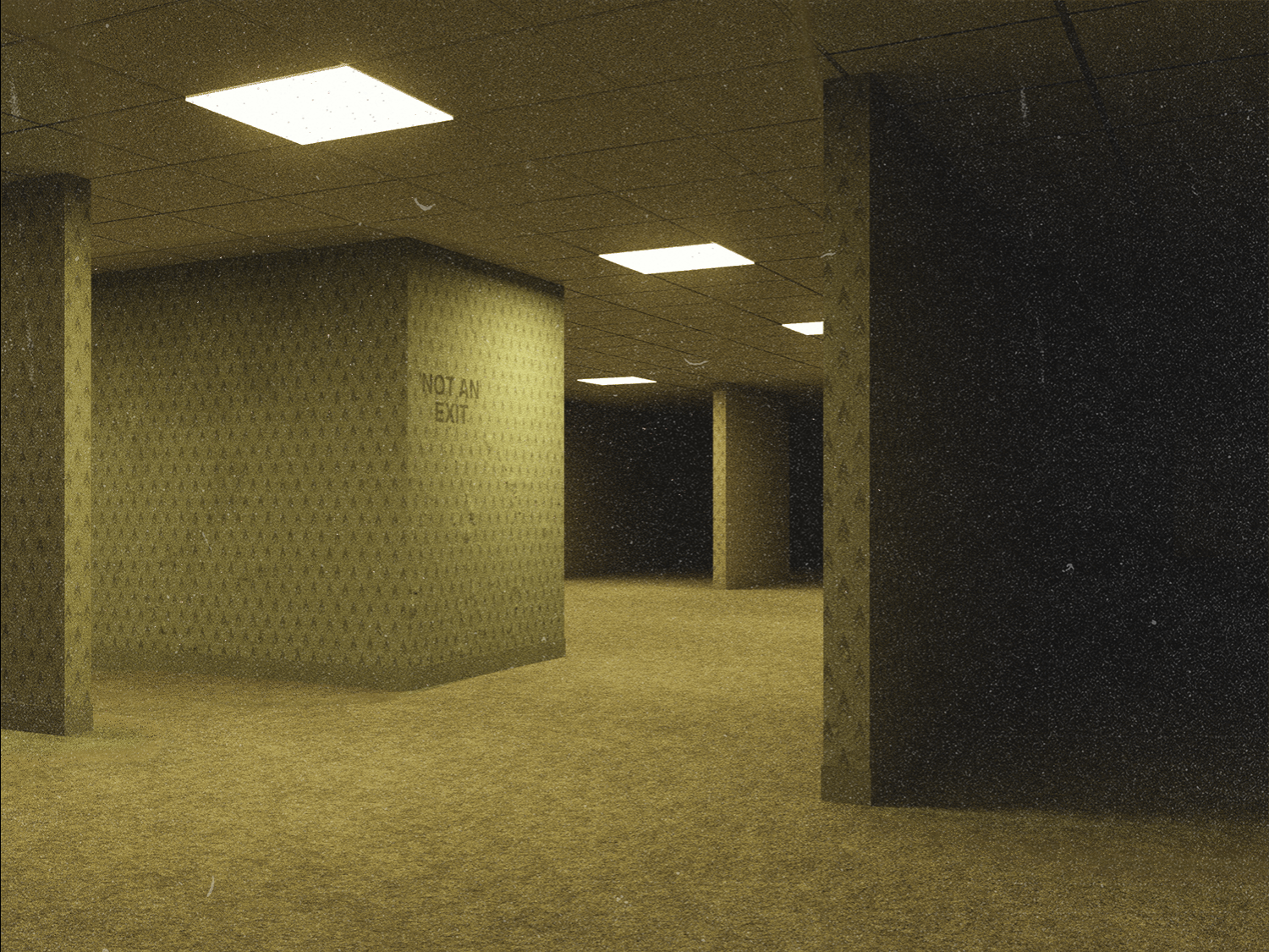 Backrooms Level 0 #17 static token preview