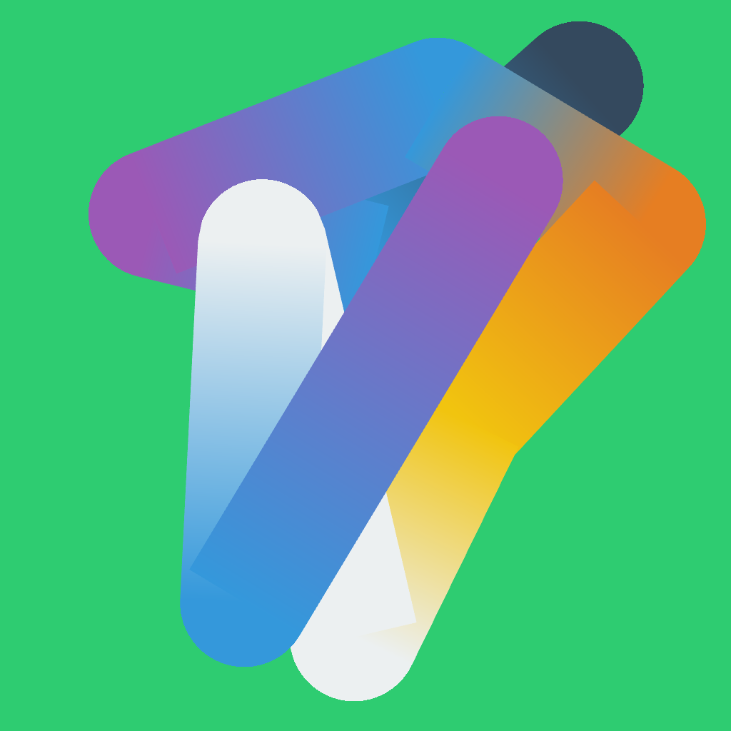 Rainbow Swirls #66 static token preview