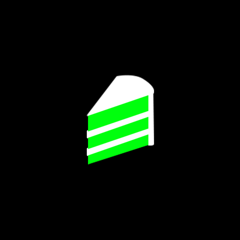 RGBirthday elementary piece of cake #18 static token preview