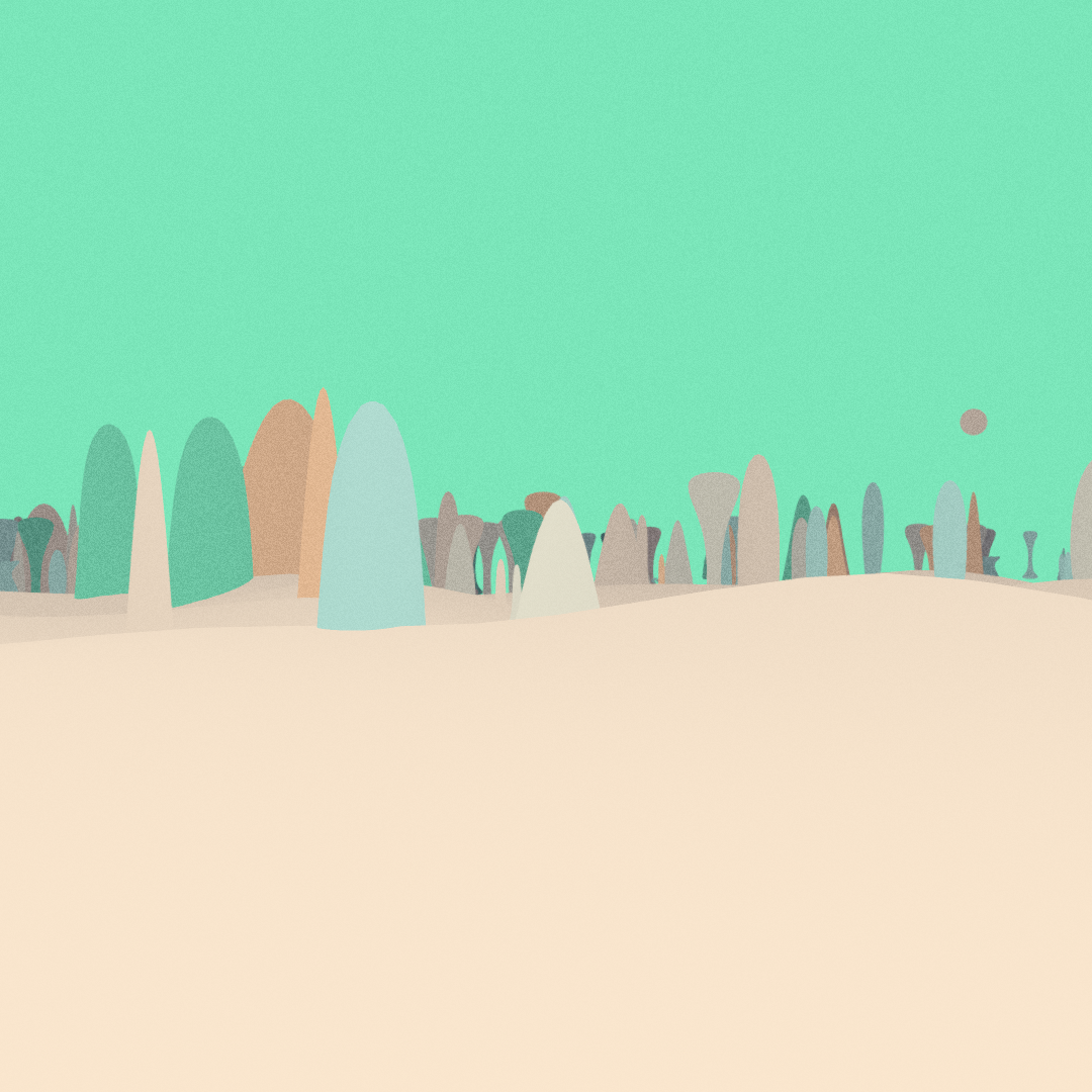 Abstract Environment - Planet Postcard #3 static token preview