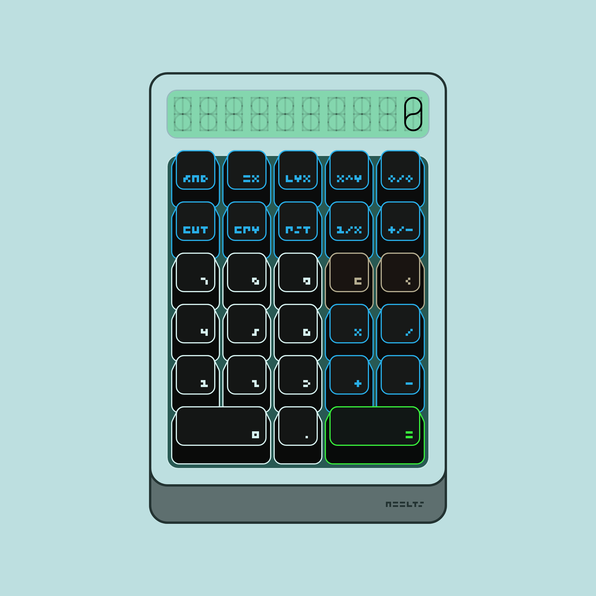 Tiny Devices #A: Calculator #3 static token preview