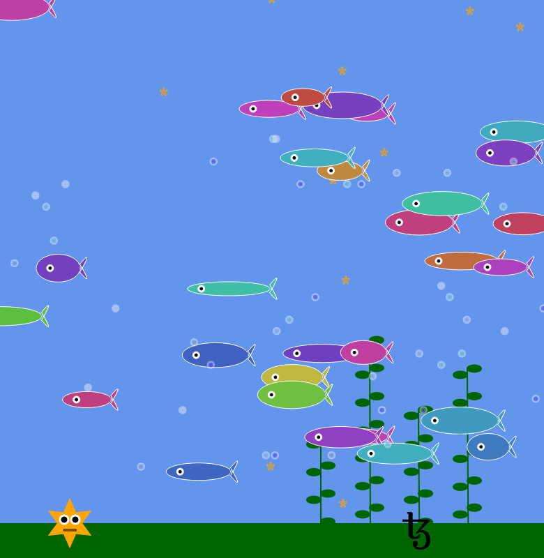 Tez Fish #5 static token preview