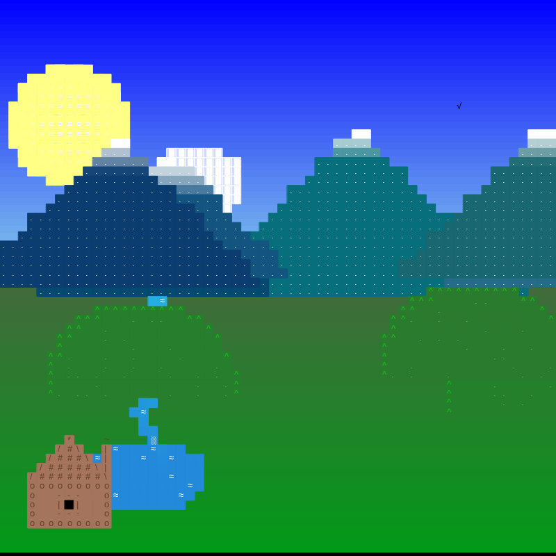 Ascii Timescapes #4 static token preview