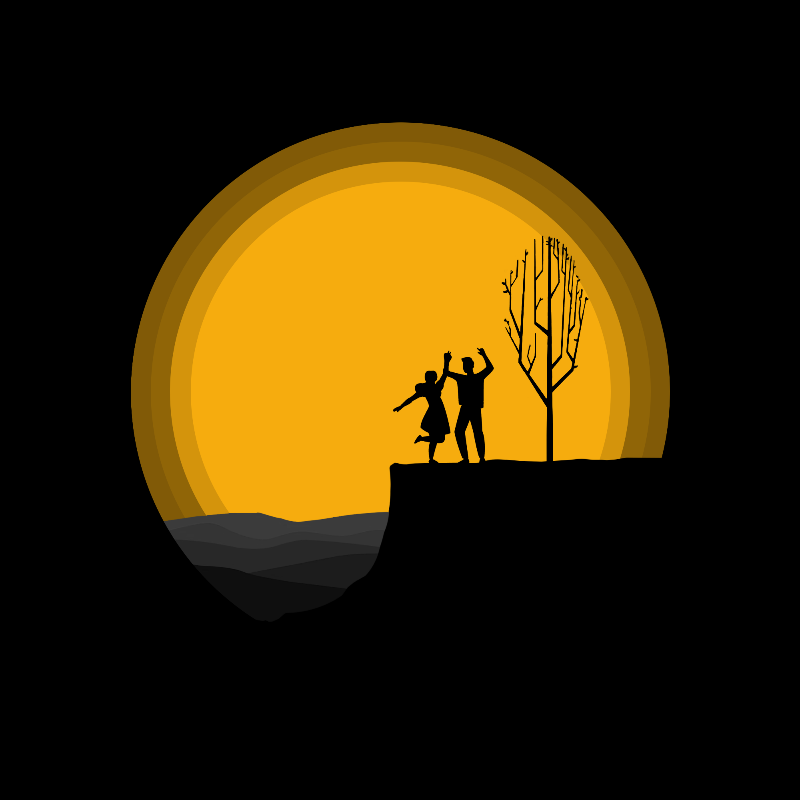 Romantic Sunset #10 static token preview