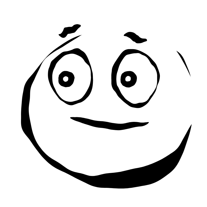Ink Face Sketch #1 static token preview