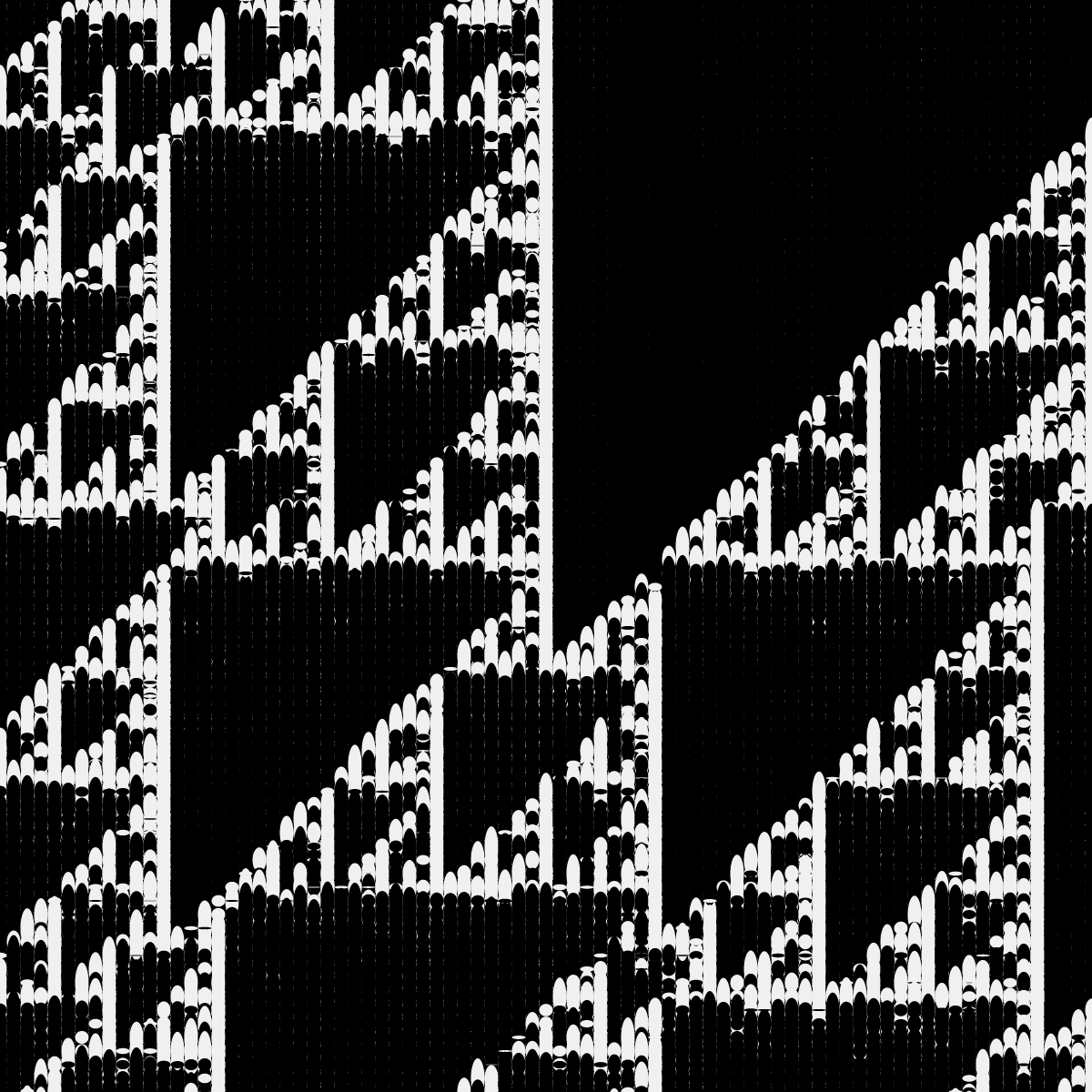 ElementaryCellularAutomatonMadeOfEllipses #5 static token preview