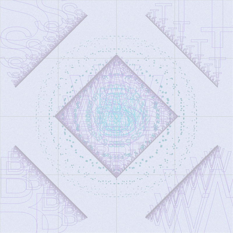 WTBS Logo with Fractals #10 static token preview