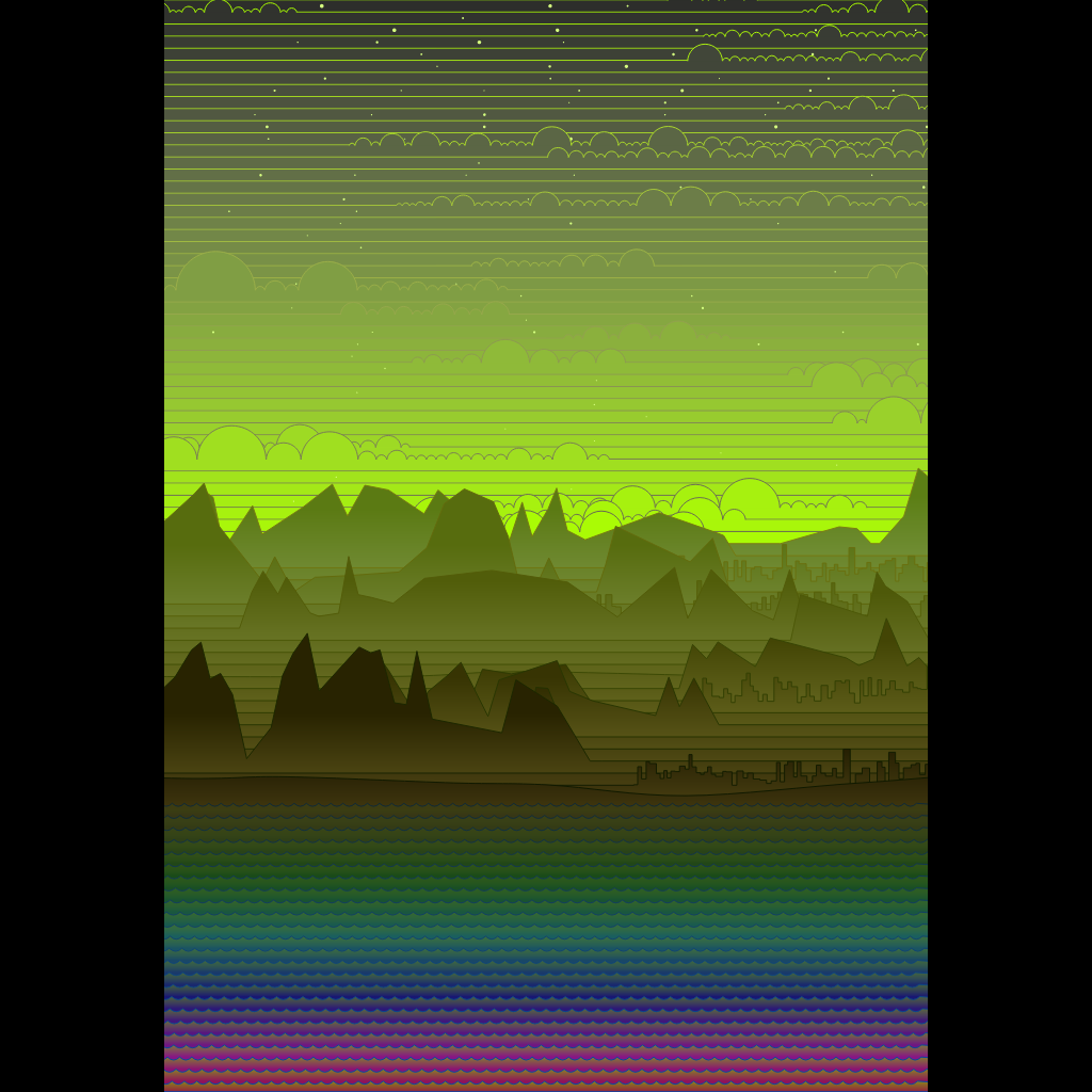 lightscapes//linescapes//darkscapes #20 static token preview