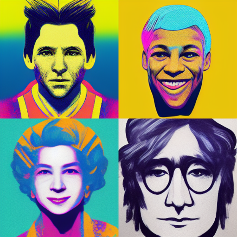 Worldy Warhol #19 static token preview