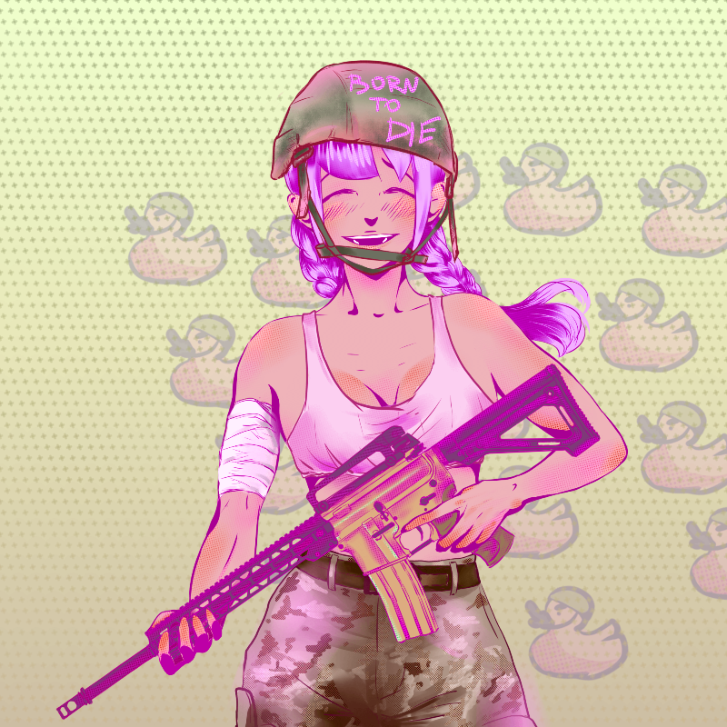 Waifu with a raifu! #18 static token preview