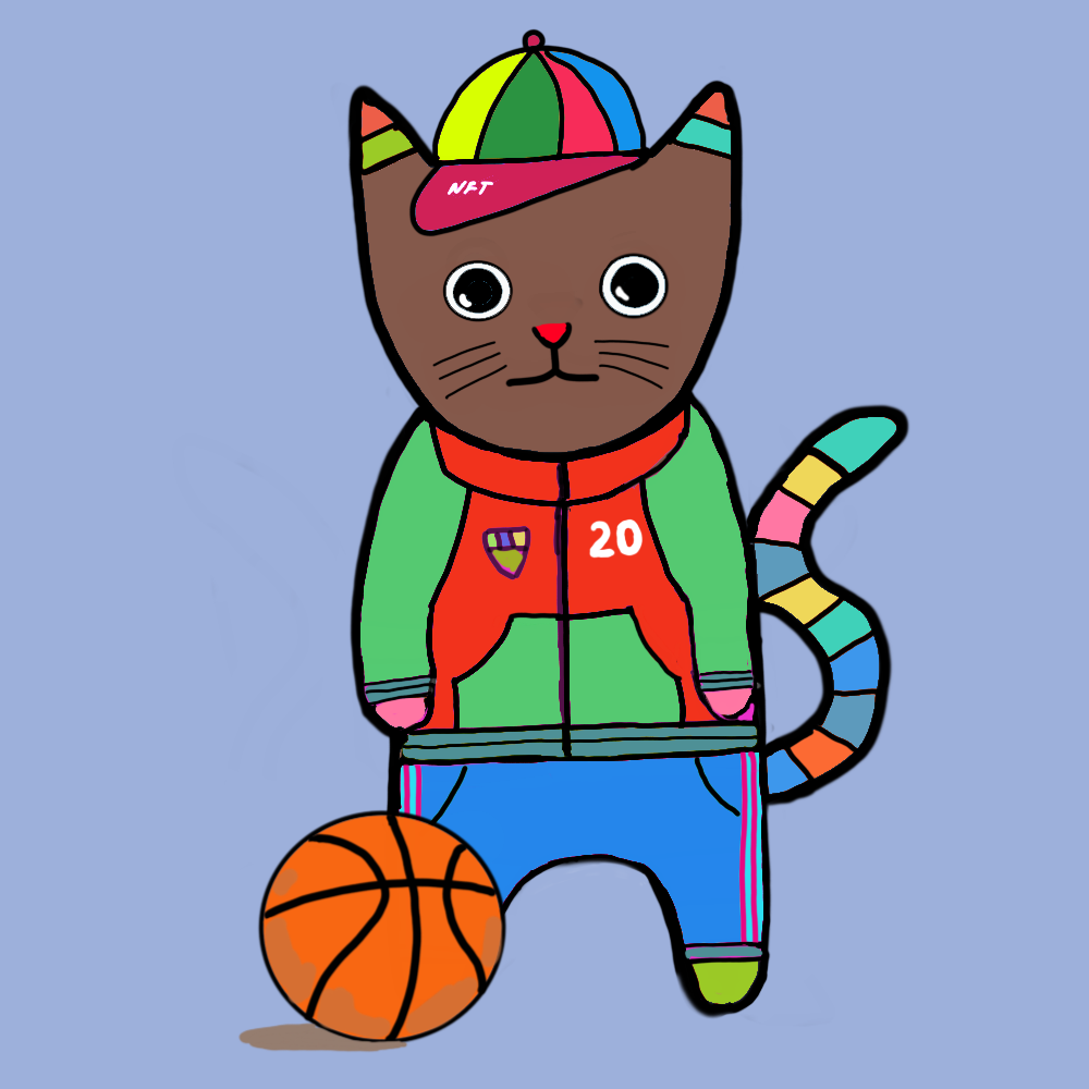 Sports cat #11 static token preview