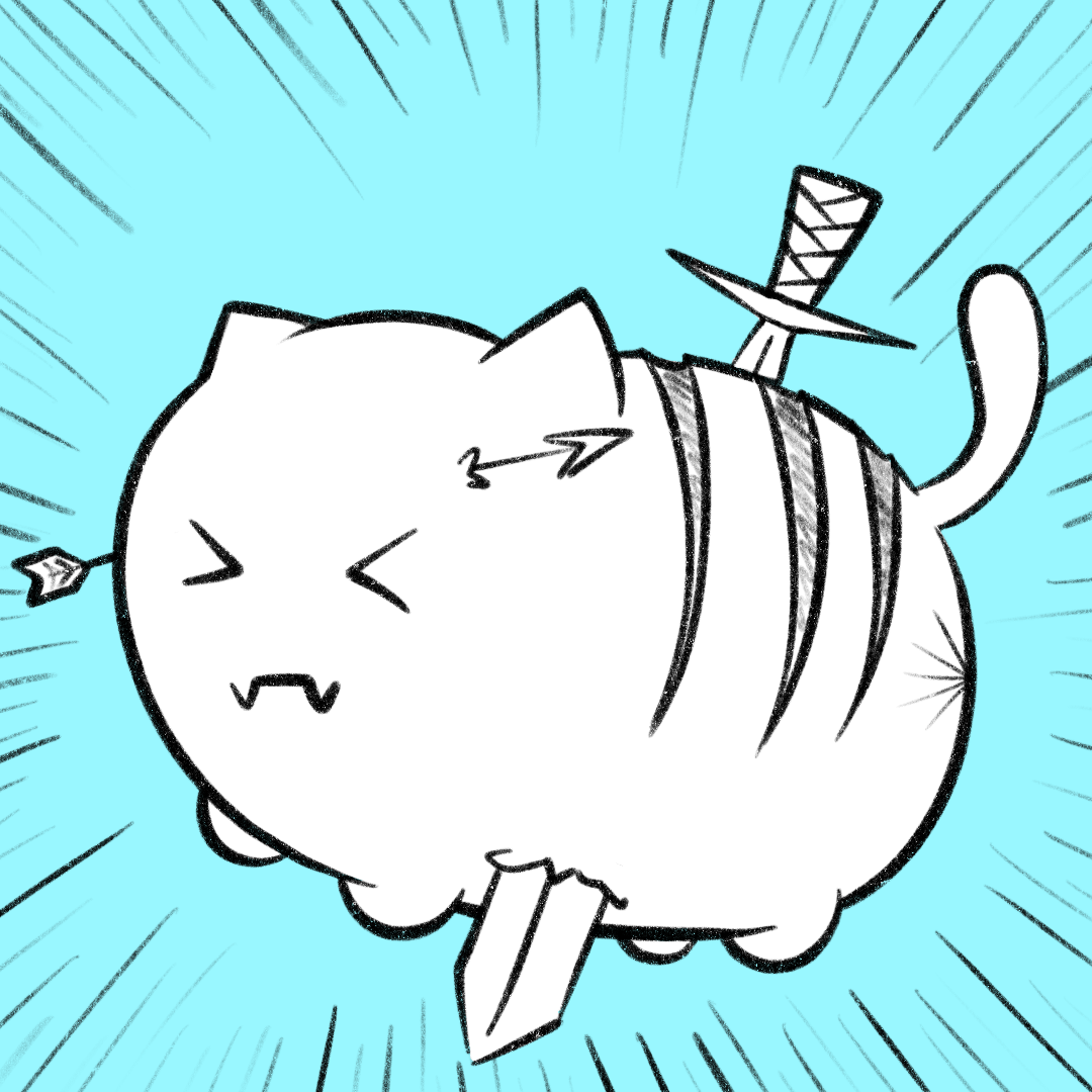 sketchy neko #4 static token preview