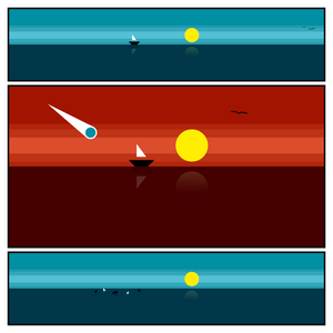 A little boat on an Adventure project preview