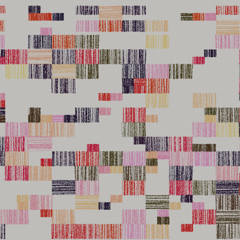 Composition #3 Patchwork Quilt #24 static token preview