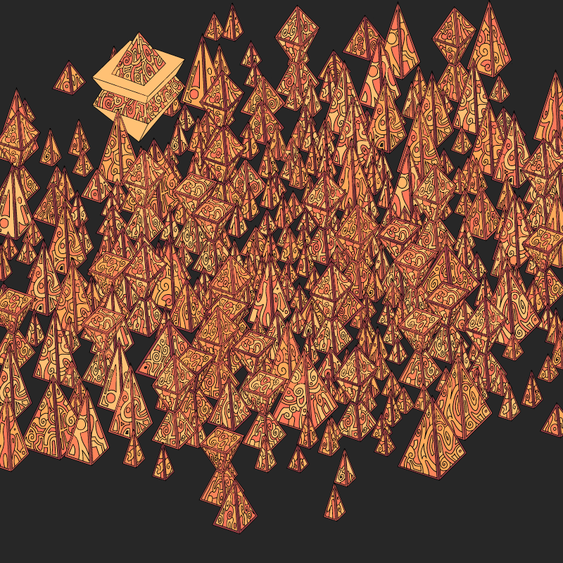 Pyramids #14 static token preview