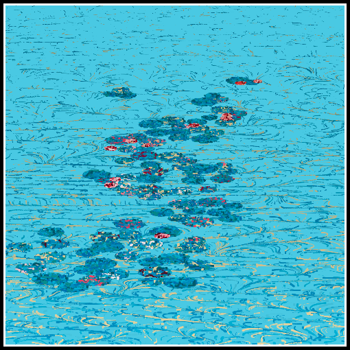 Polluted water lilies #16 static token preview
