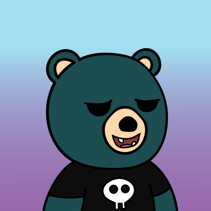 ME BEAR #13 static token preview