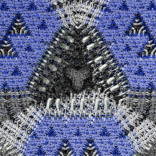 Colorful, warped cubic sponge forms #15 static token preview