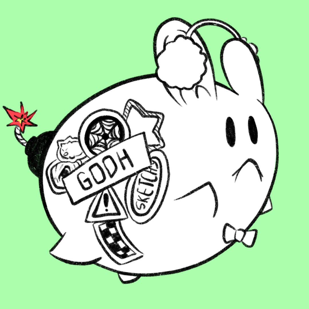 sketchy usagi #6 static token preview