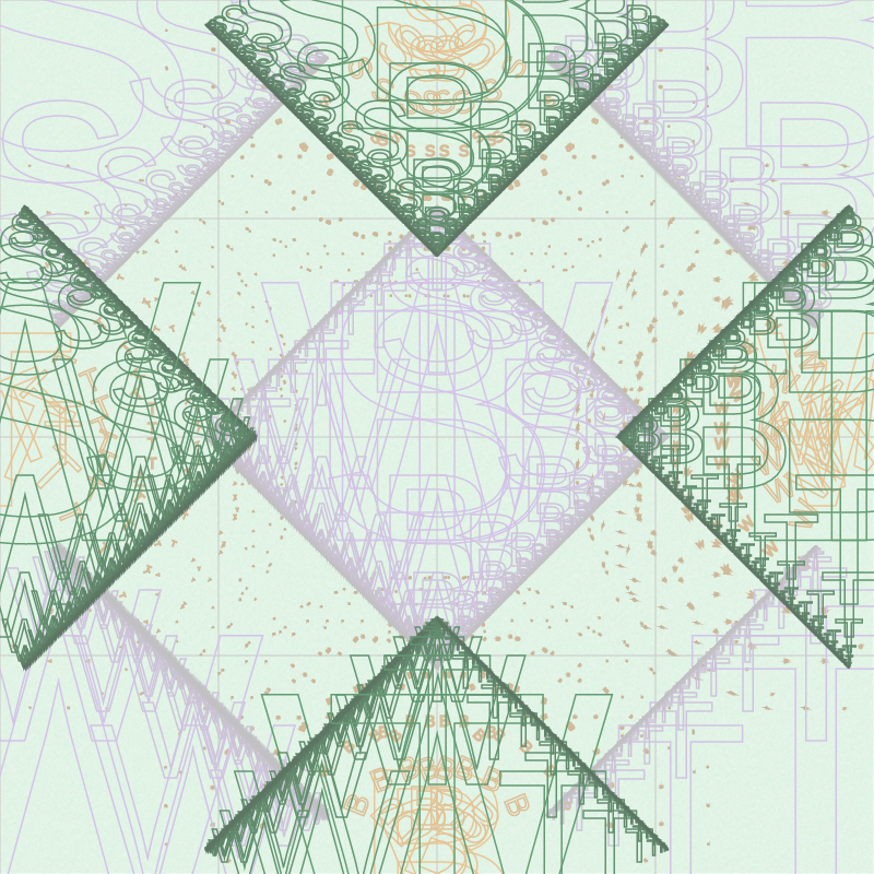 WTBS Logo with Fractals #2 static token preview