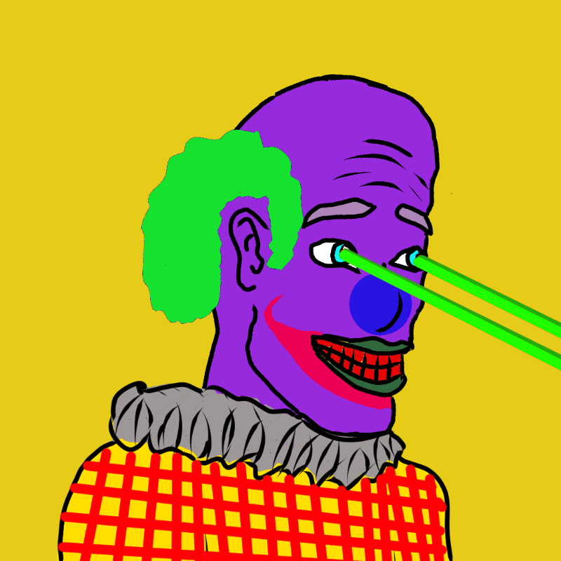 Evil Clownzos #22 static token preview