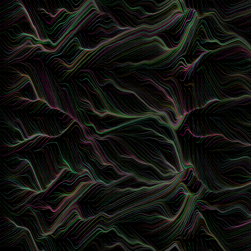 detroit vector field #9 static token preview