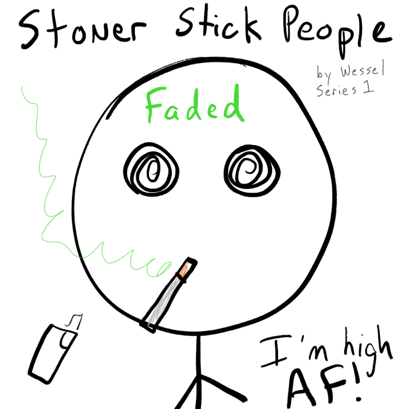 Stoner Stick People #4 static token preview
