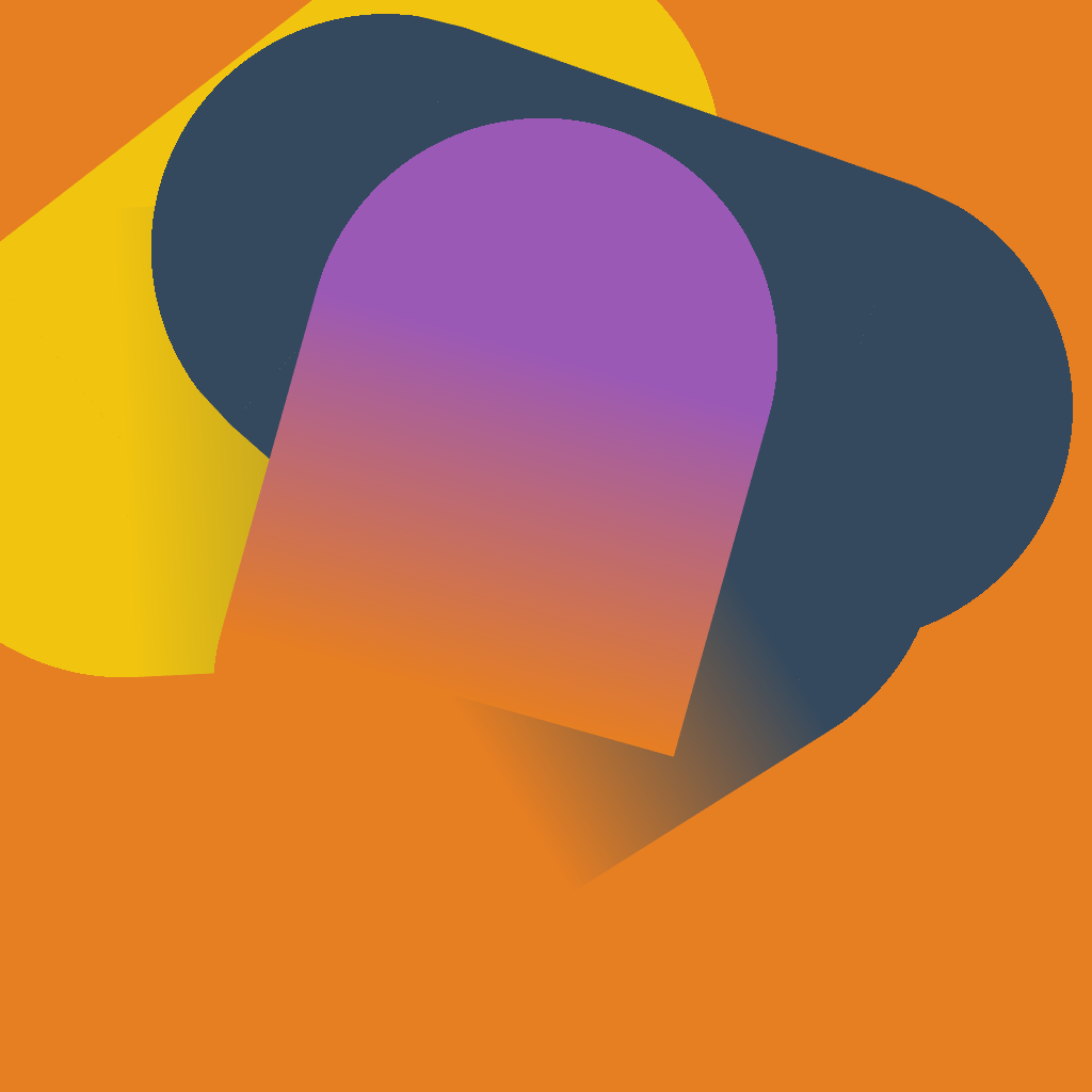 Rainbow Swirls #3 static token preview