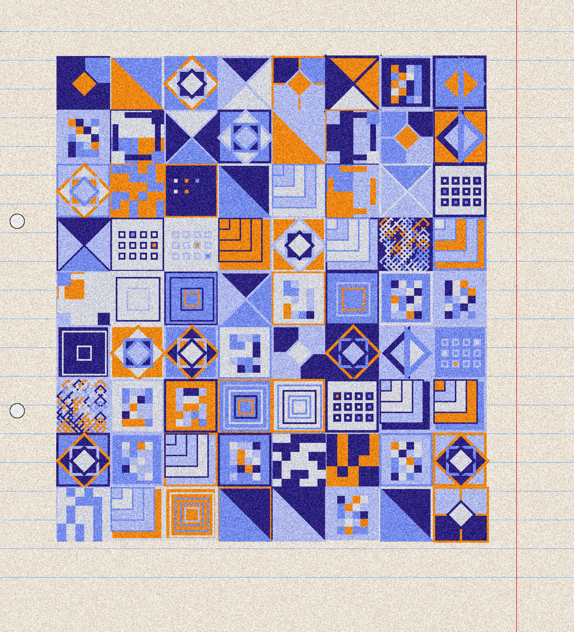 sketchbook page 8: annoying grid #3 static token preview