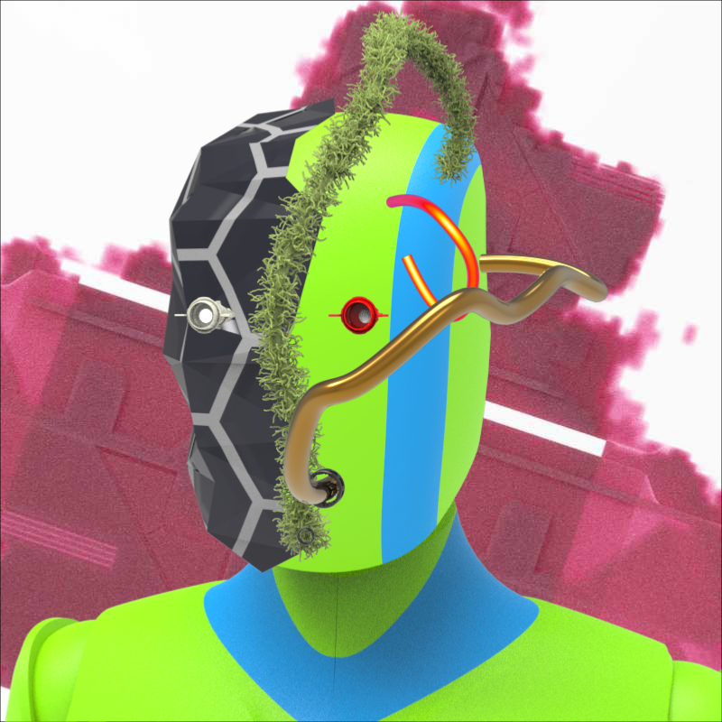 FXHASH AVATAR THEME #17 static token preview