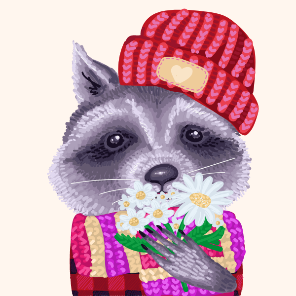 Cool Raccoon Collection #41 static token preview