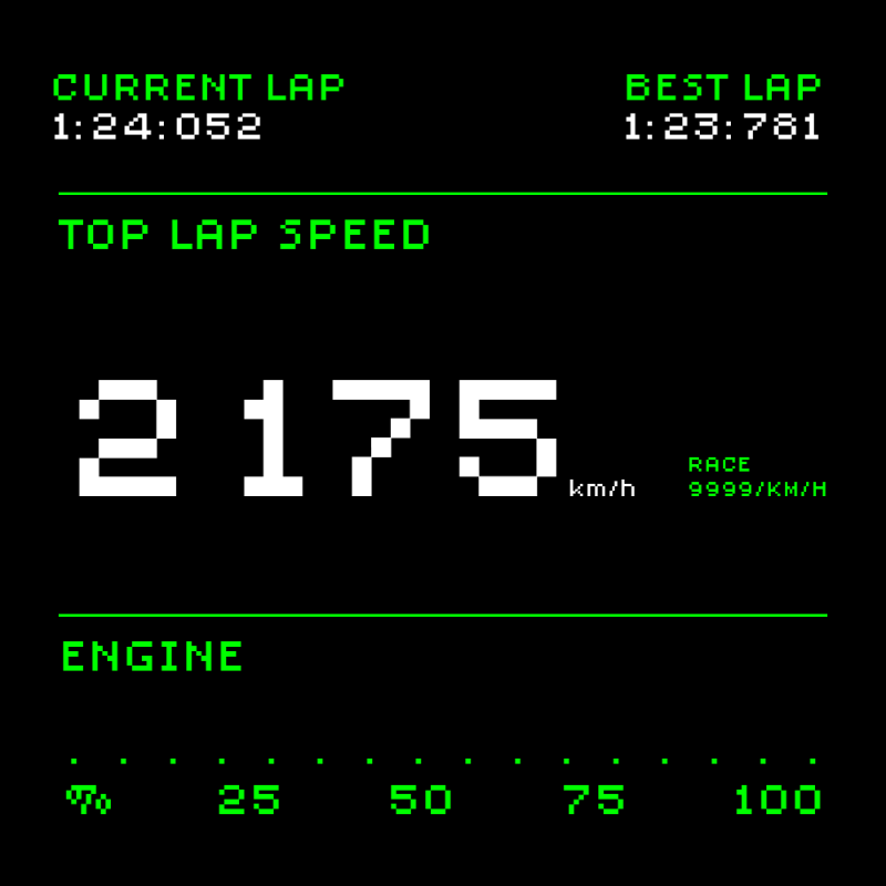 F-1RacingTez #59 static token preview