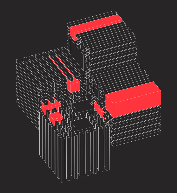 Cubick (Neon Red) #18 static token preview