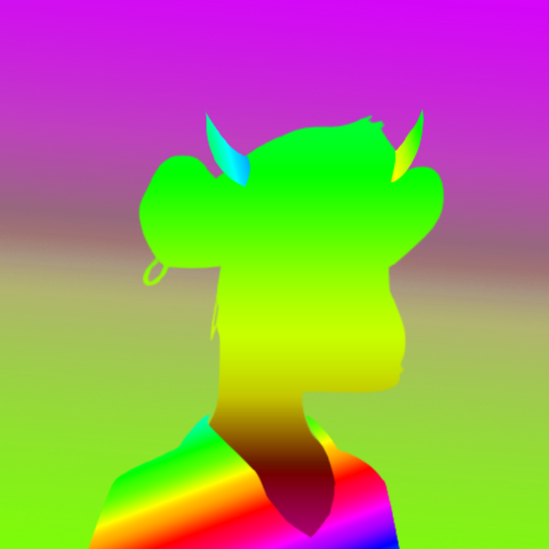 Gradient Apes #2 static token preview