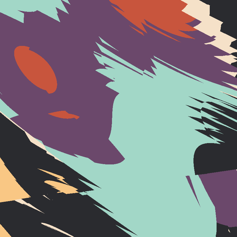 Geometric colorful shapes 3 (Free edition) #17 static token preview