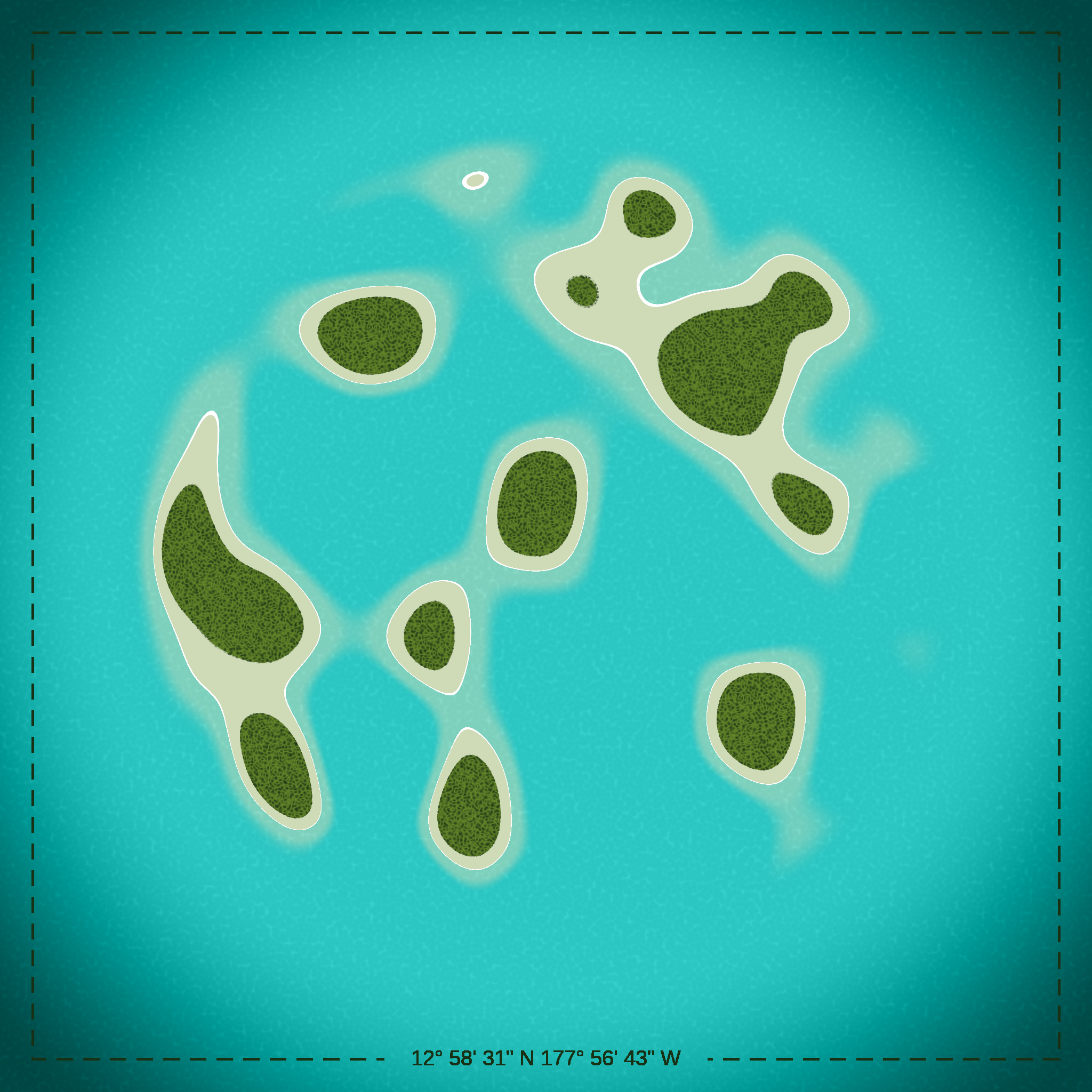 Undiscovered Archipelago #16 static token preview