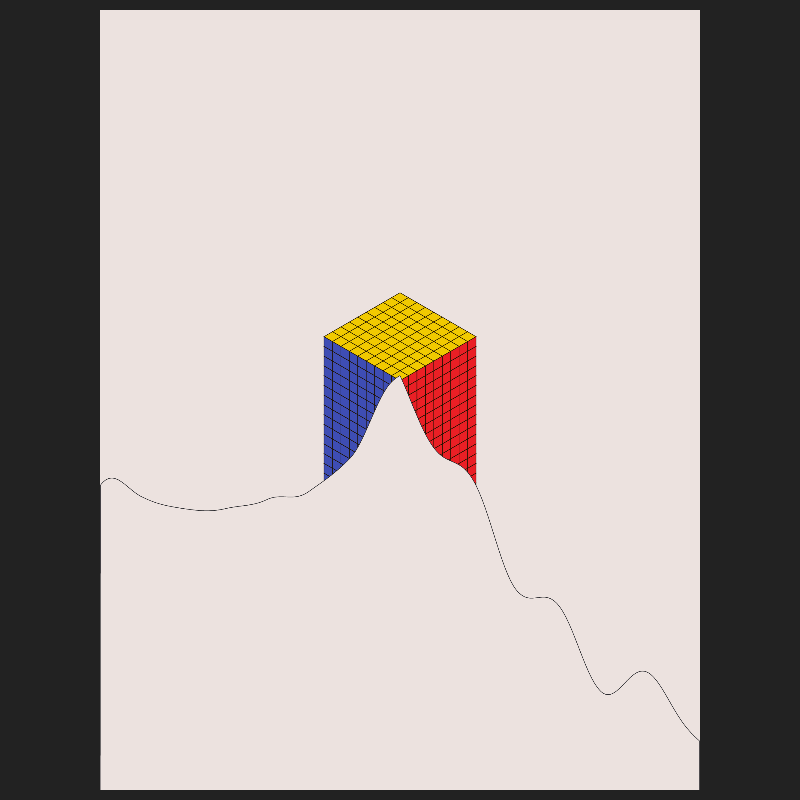 Suburban hills #1 static token preview