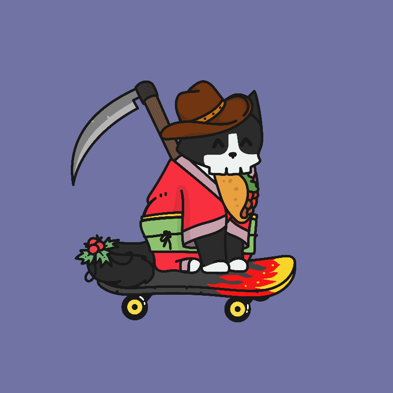 DOOMKATS #28 static token preview