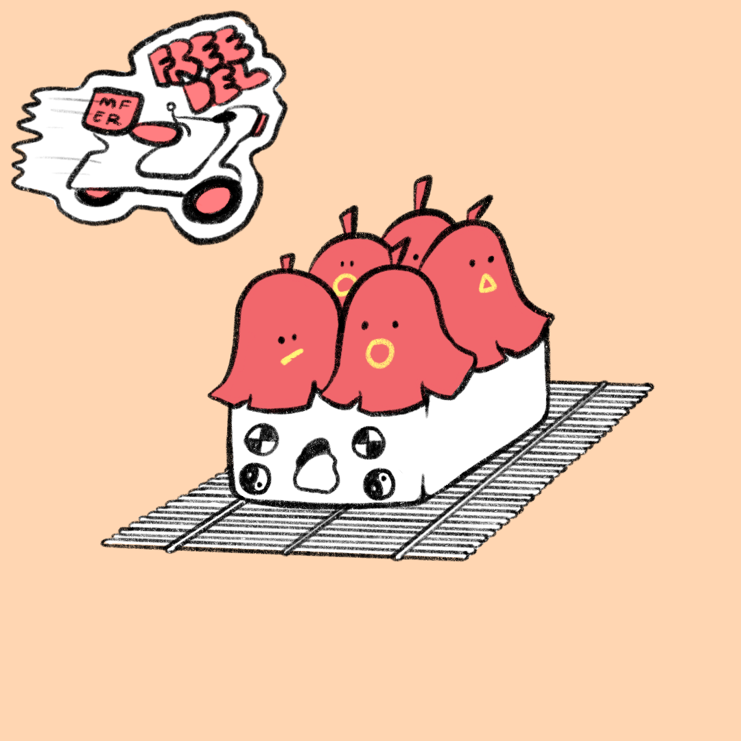 sketchy sushi #28 static token preview