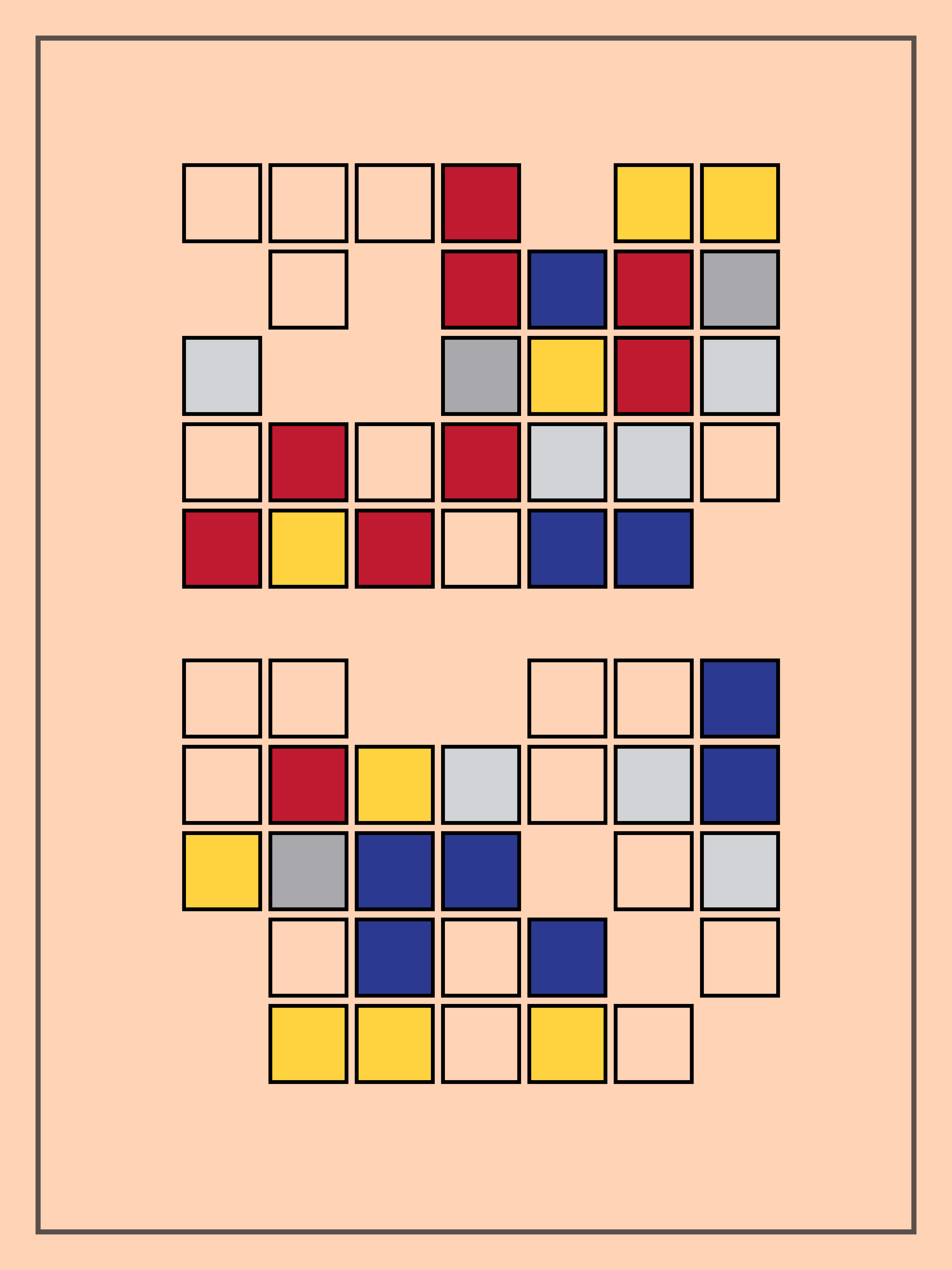 Bauhaus Study I #1 static token preview