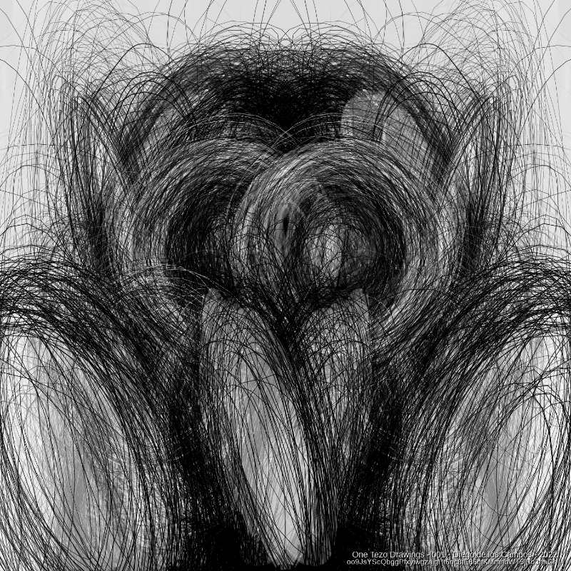 One Tezo Drawings #3 static token preview