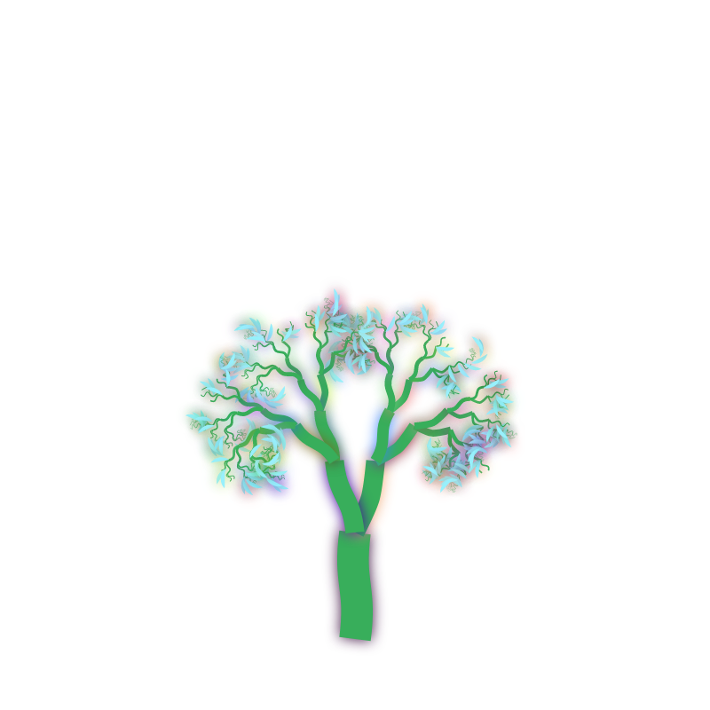 Generative Fractal Tree #10 static token preview