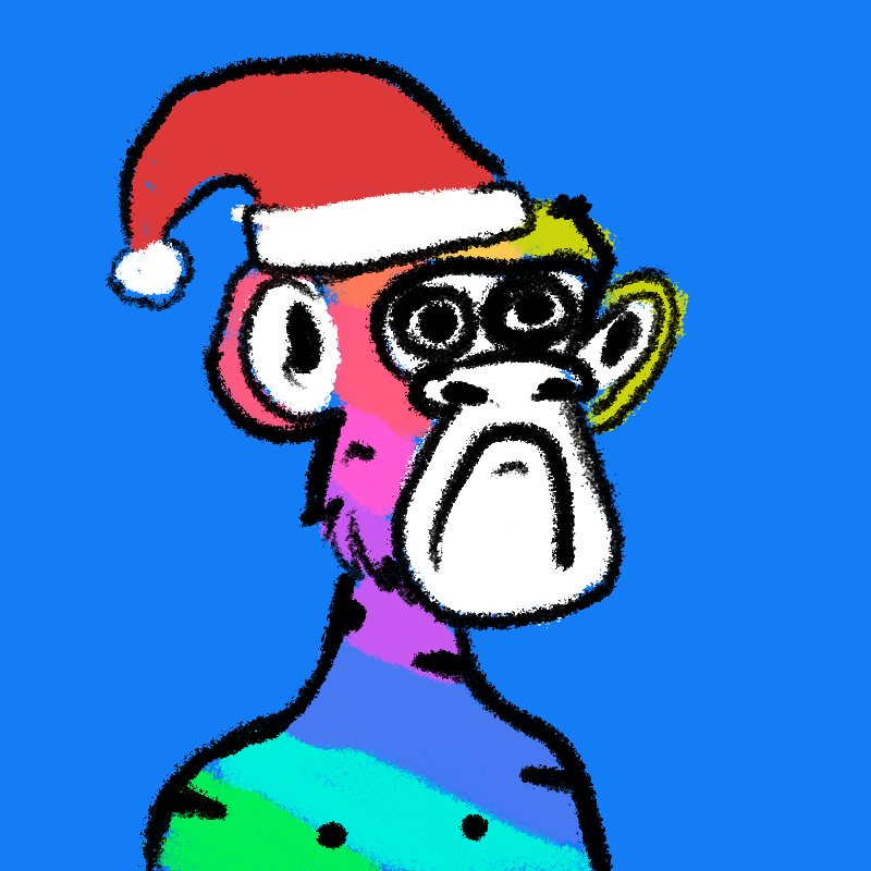 Drawed apes jetski club #10 static token preview