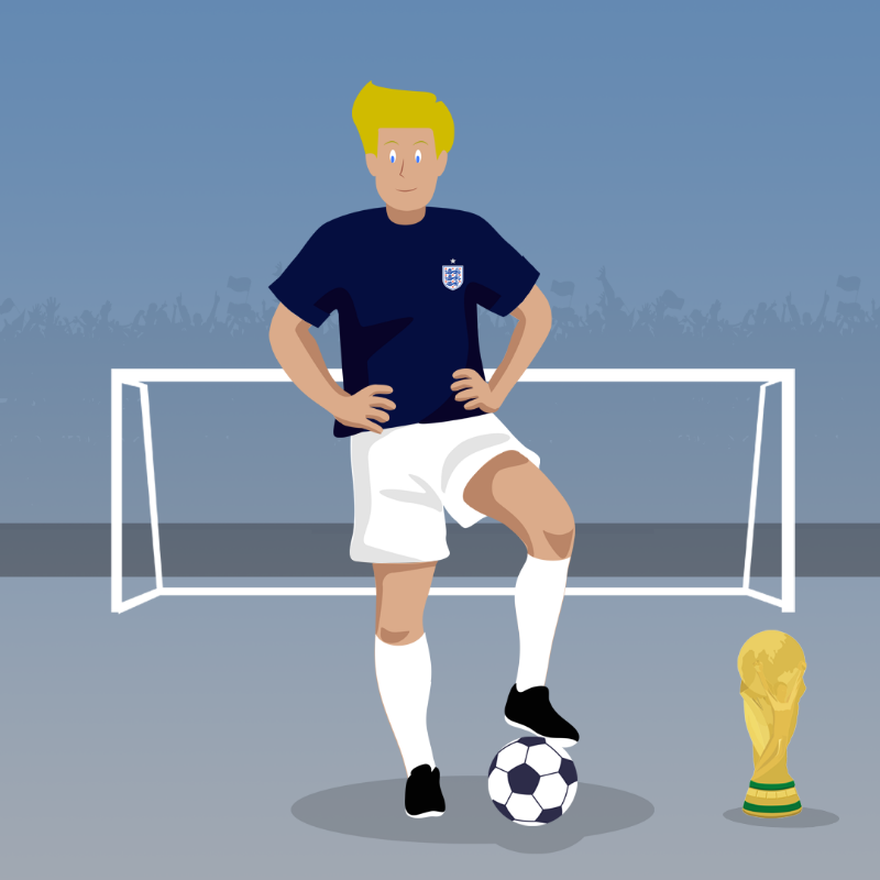 World Cup - ENGLAND #1 static token preview