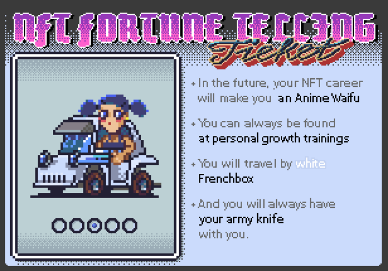 NFT FORTUNE TELLING #11 static token preview