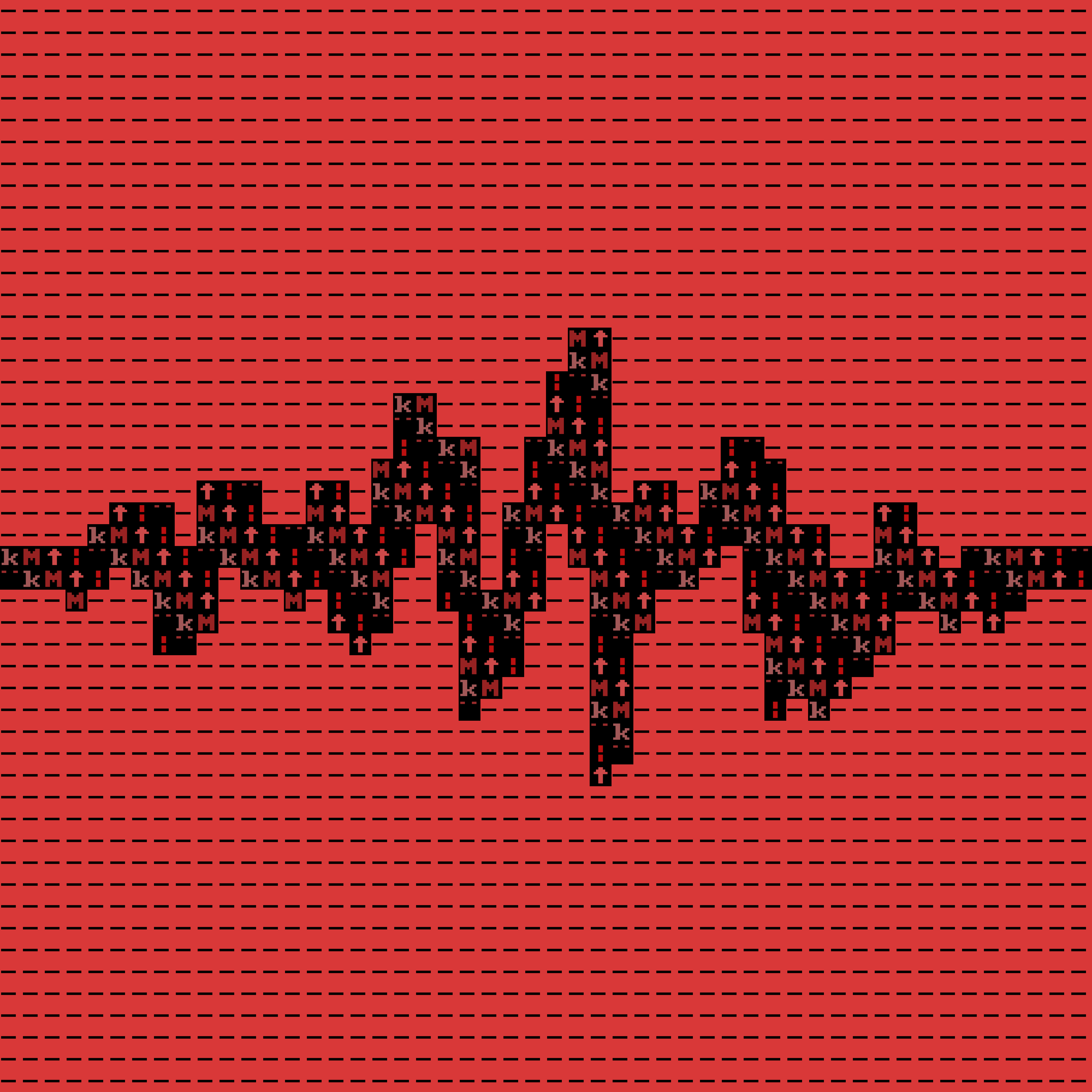 ASCII Squigl 2 #9 static token preview