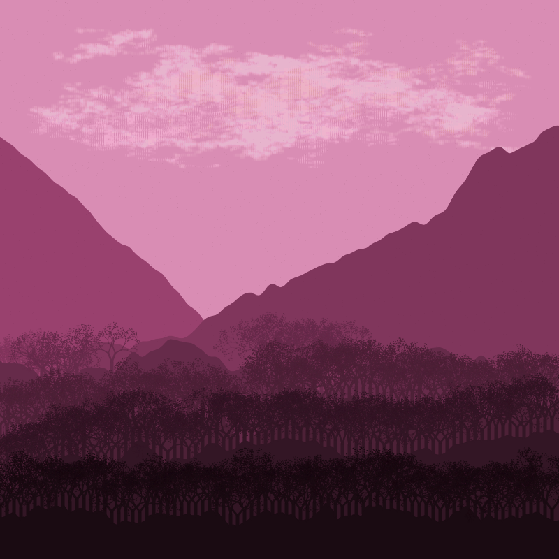 Generative Mountains #17 static token preview