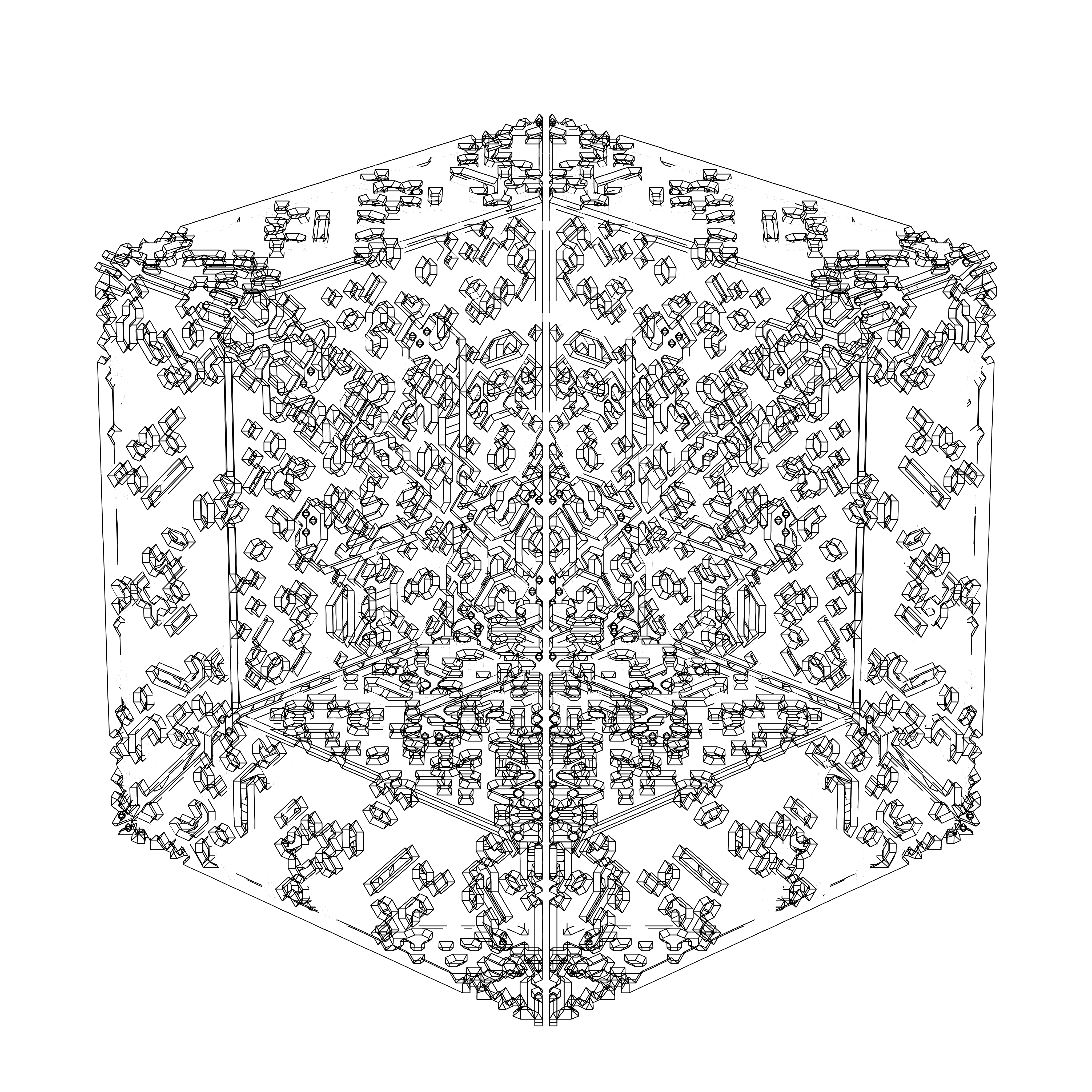LL21 Alien Art Cube #19 static token preview