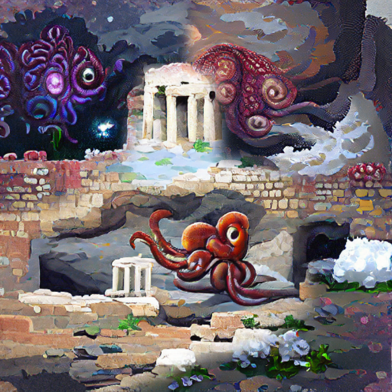 Octopus's Gardens and Ruins #9 static token preview